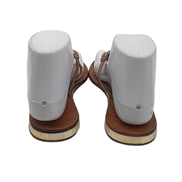 Daniblack Gold Thong Sandals Size 7 1/2 Women’s - Picture 9 of 10